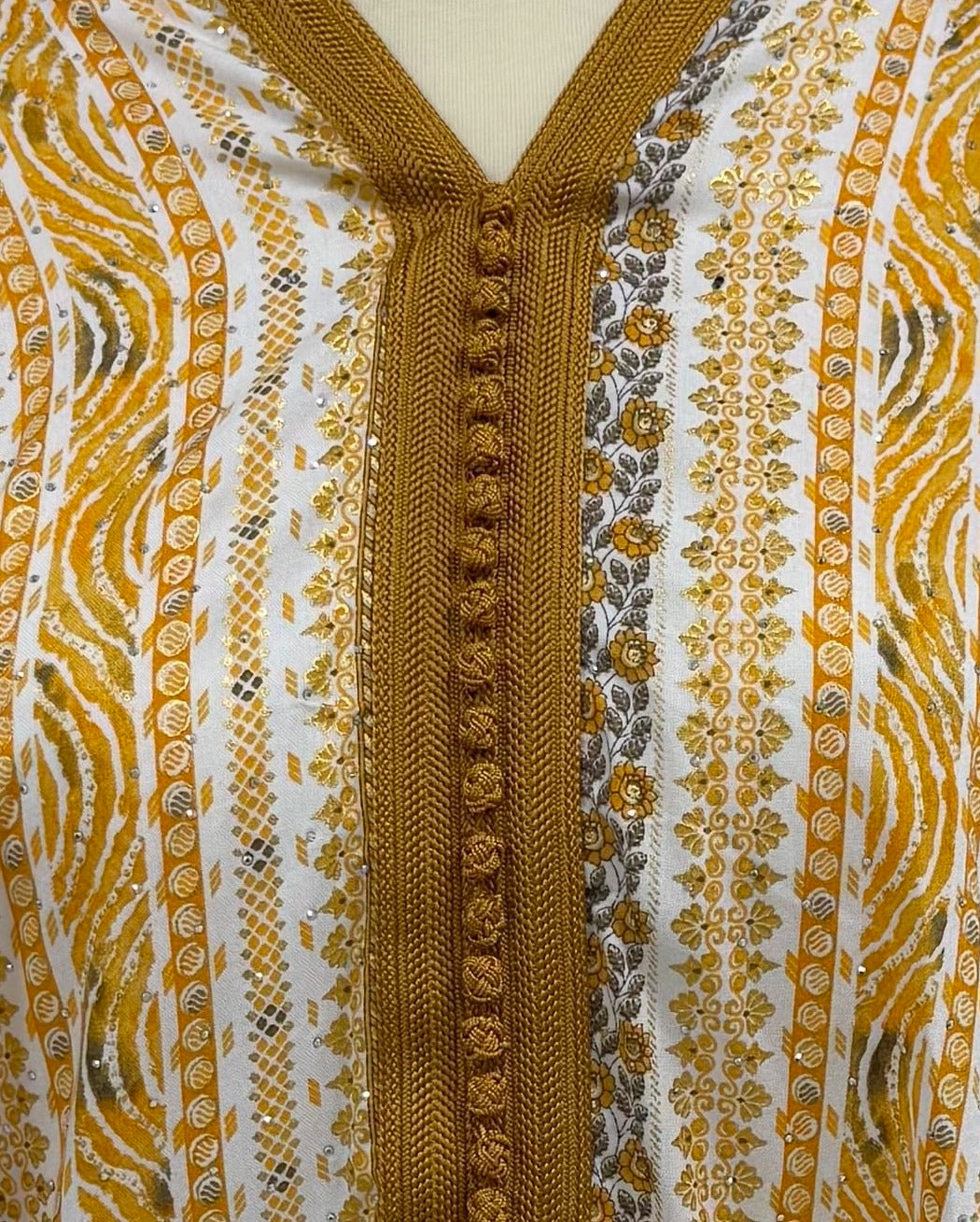 Nomad Chic Striped Jalabiya.