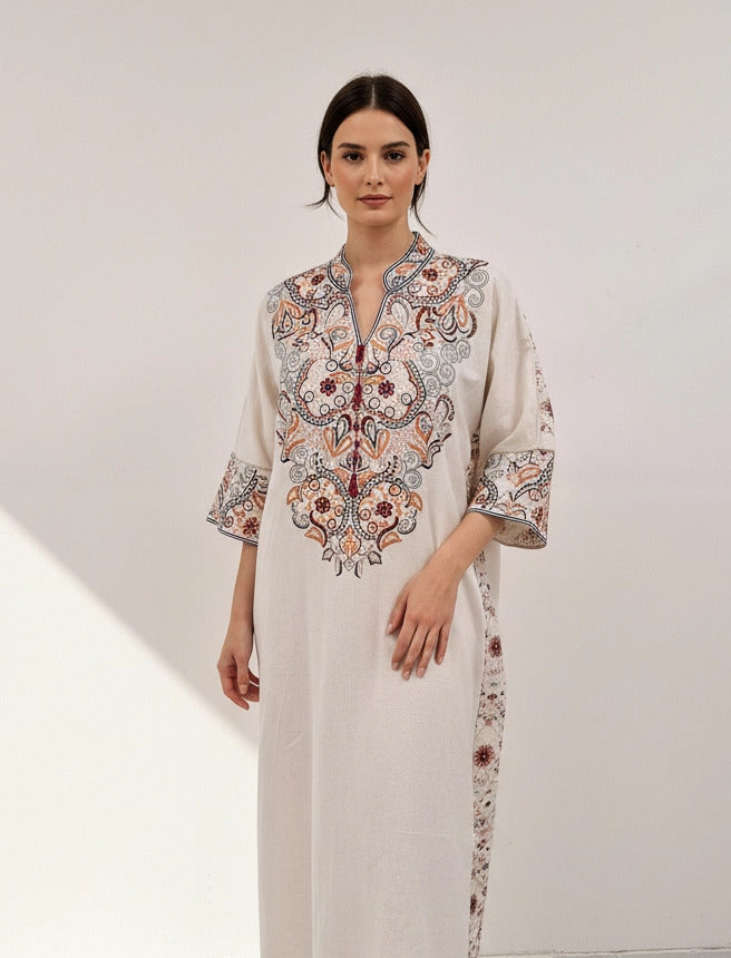 Majestic Threadwork Maxi