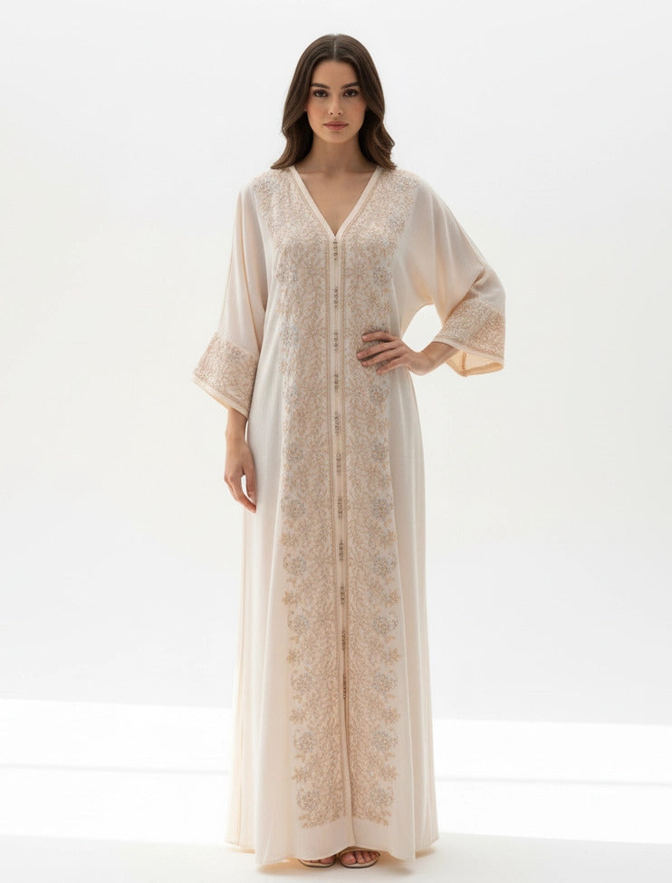 Floral Lattice Maxi