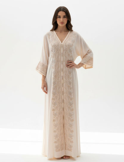 Floral Lattice Maxi