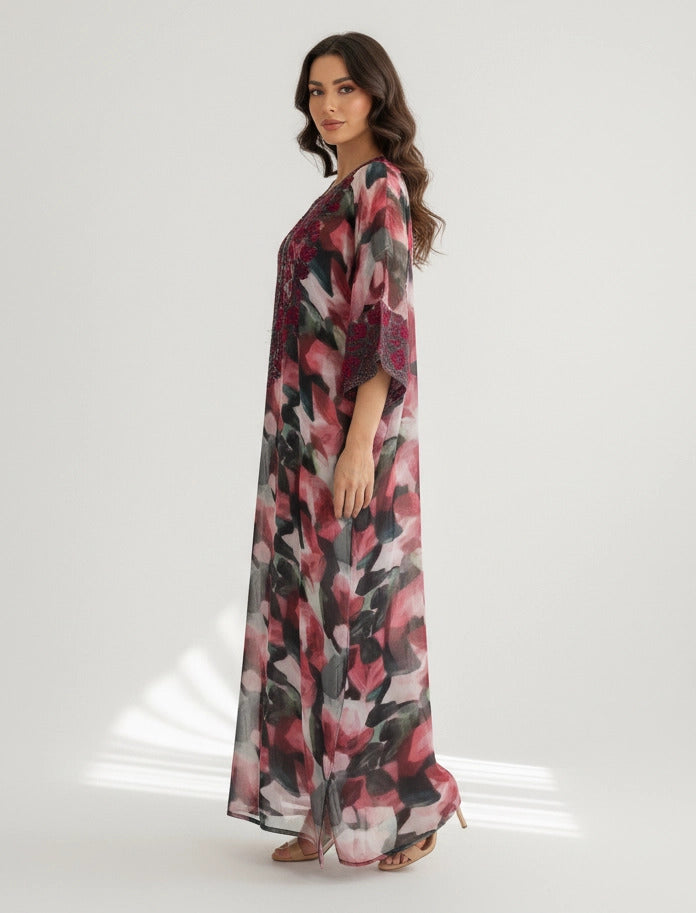 Vintage Rose Jalabiya