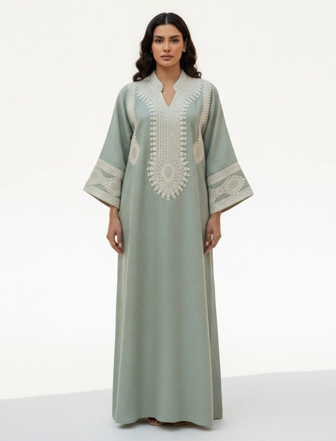 The Modern Nomad Abaya.
