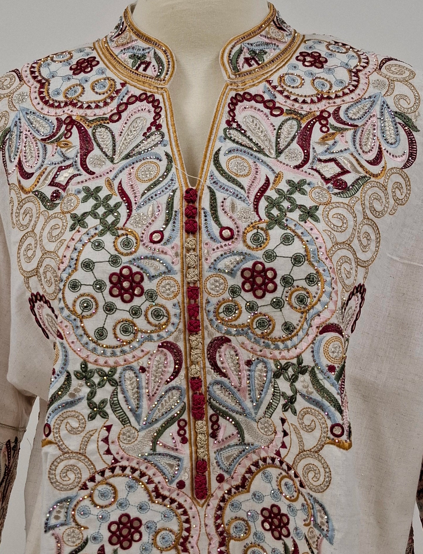 Majestic Threadwork Maxi