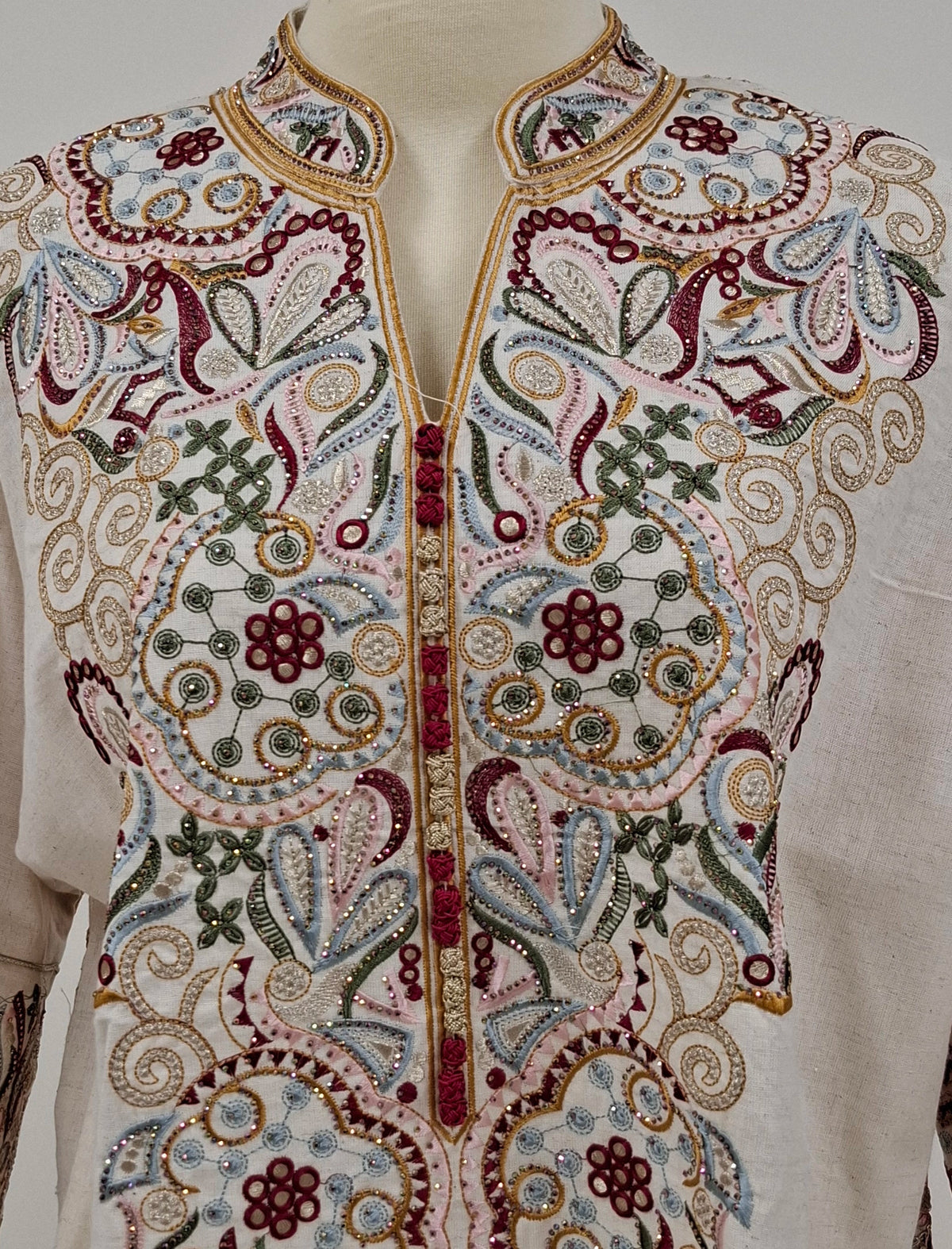 Majestic Threadwork Maxi