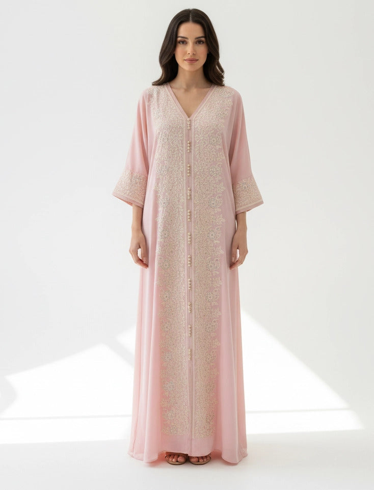 Floral Lattice Maxi