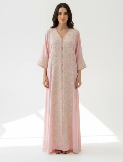 Floral Lattice Maxi