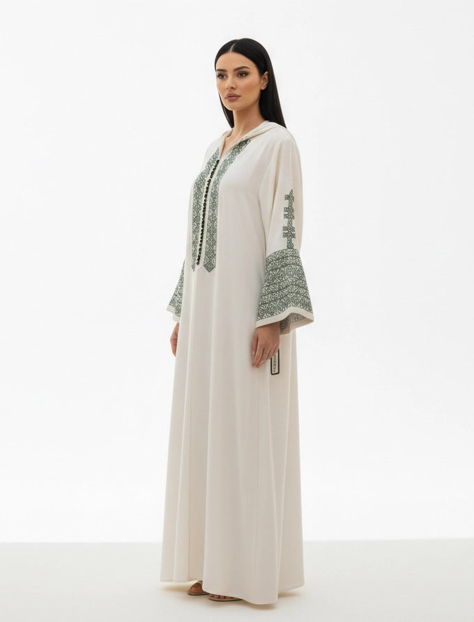 Elegant Long-Sleeved Abaya