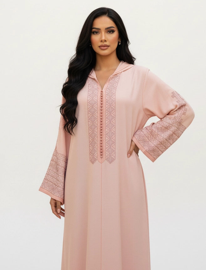 Elegant Long-Sleeved Abaya