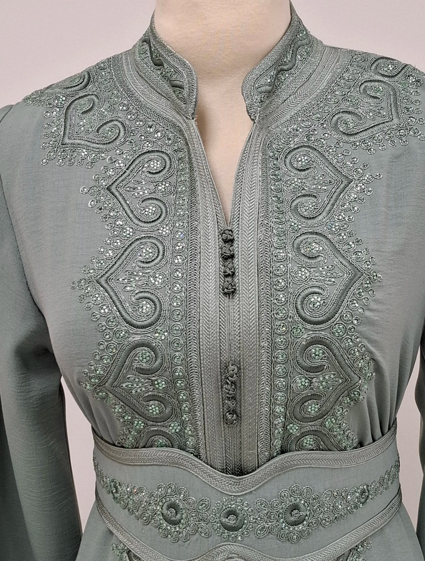 High Neck Kaftan