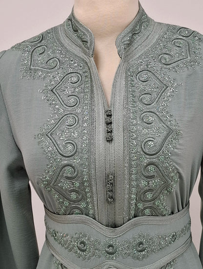 High Neck Kaftan
