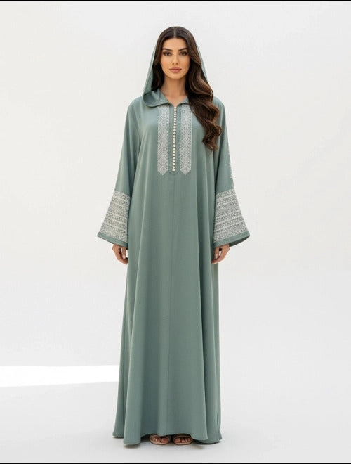 Elegant Long-Sleeved Abaya