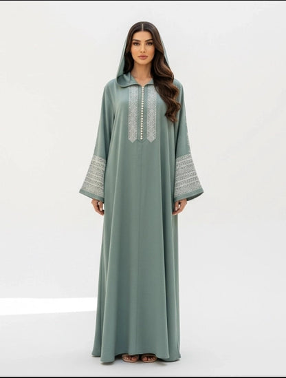 Elegant Long-Sleeved Abaya