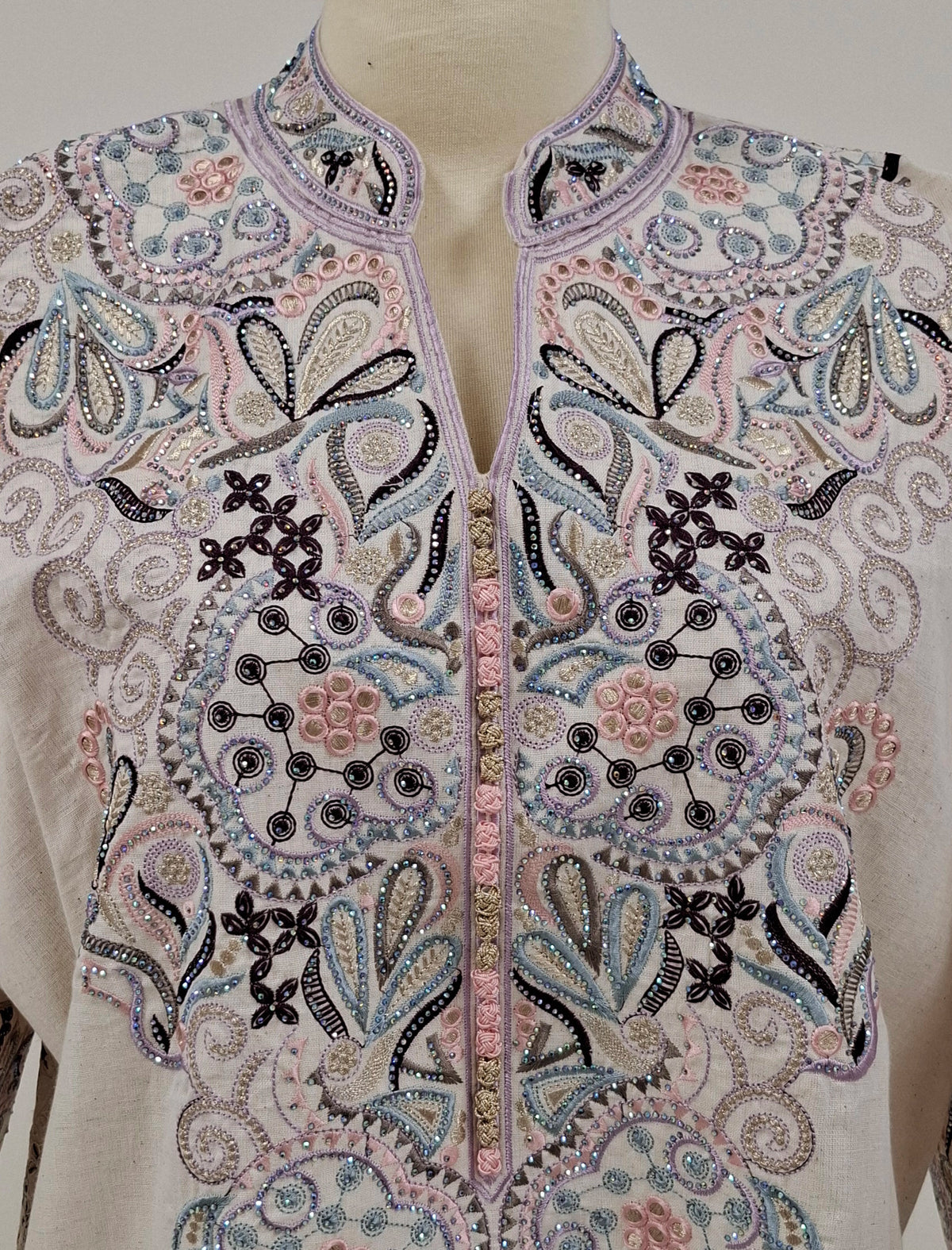 Majestic Threadwork Maxi