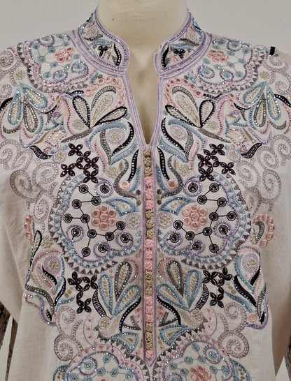Majestic Threadwork Maxi