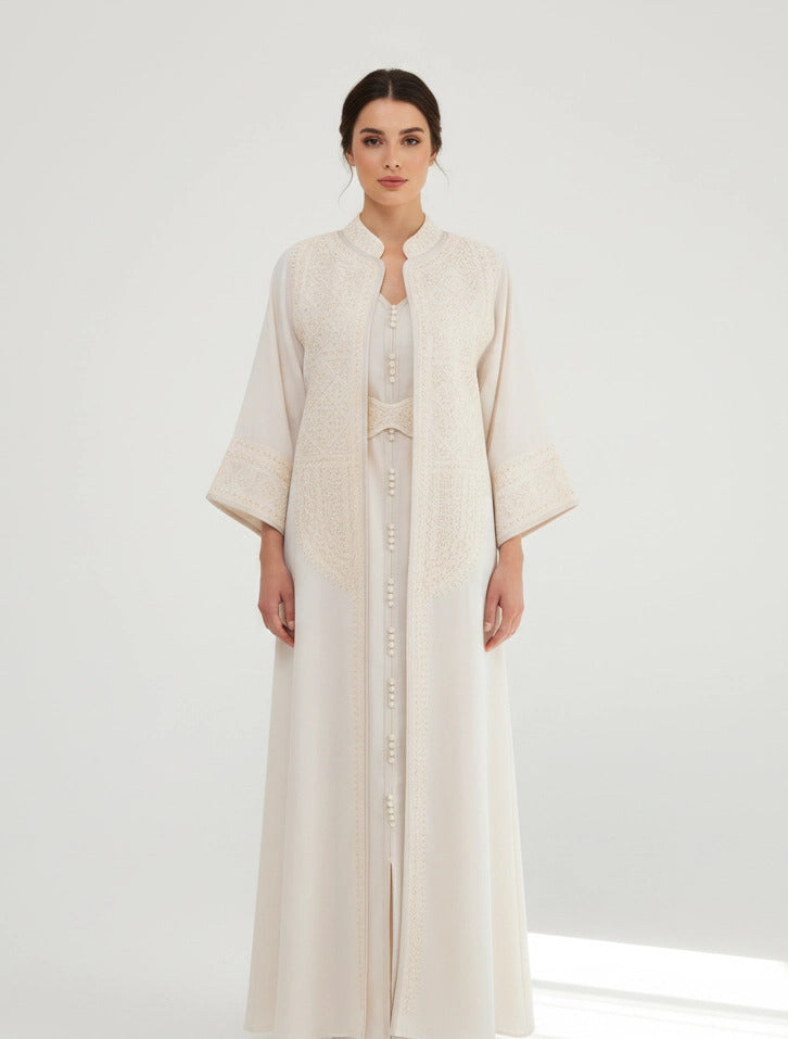 Embroidered Multicolor Bishet.