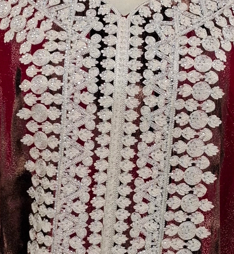 Ethereal Patterned Jalabiya