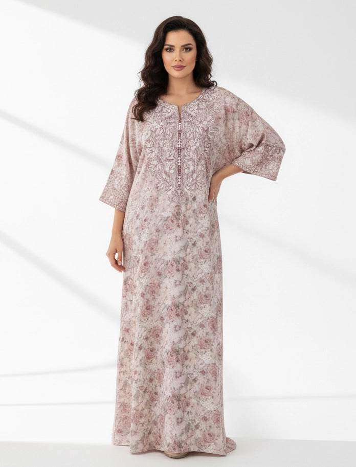 Vintage Rose Jalabiya
