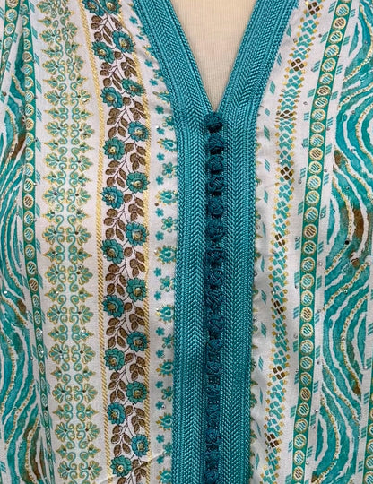Nomad Chic Striped Jalabiya.