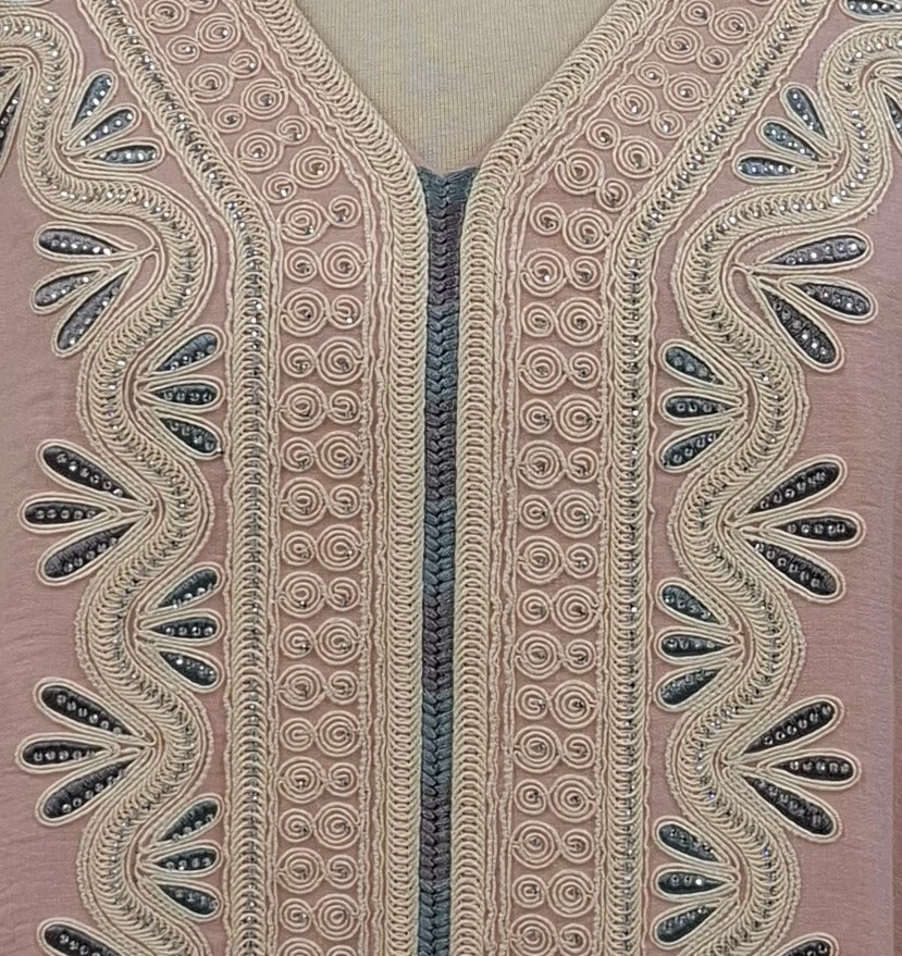 The Serene Stitch Abaya