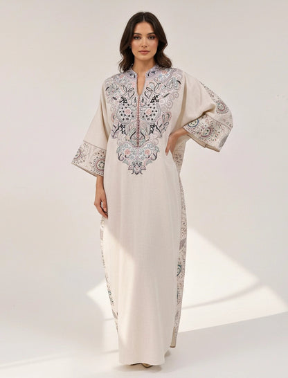 Majestic Threadwork Maxi