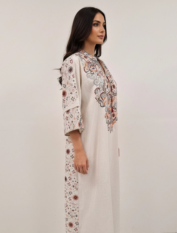 Majestic Threadwork Maxi