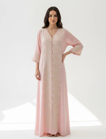 Floral Lattice Maxi