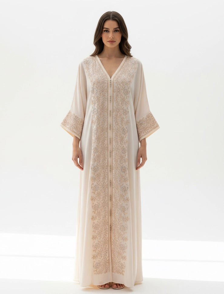 Floral Lattice Maxi