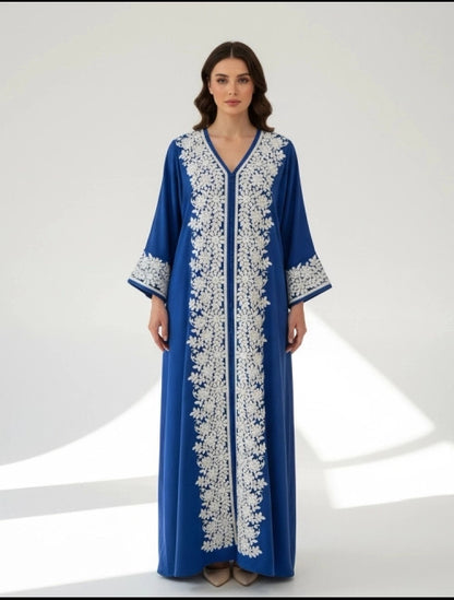 Floral Lattice Maxi