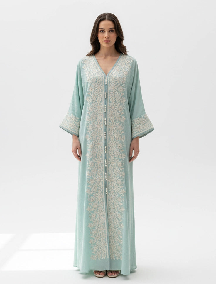 Floral Lattice Maxi