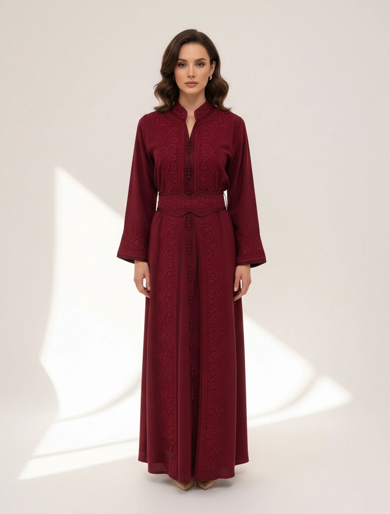 High Neck Kaftan