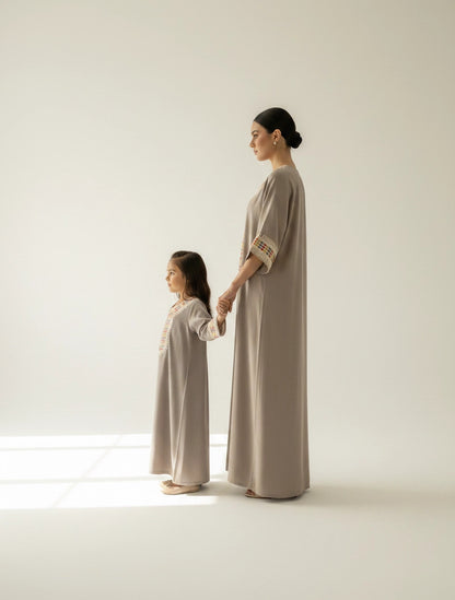 Regal Stitch Jalabiya. ( Little Girl )