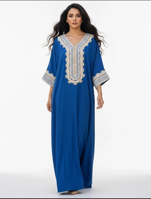 The Serene Stitch Abaya