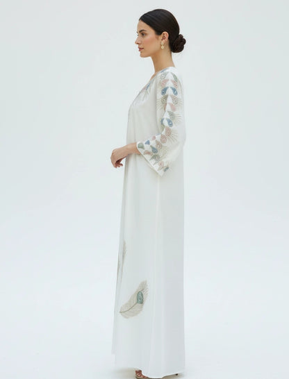 Peacock Ethereal Jalabiya.