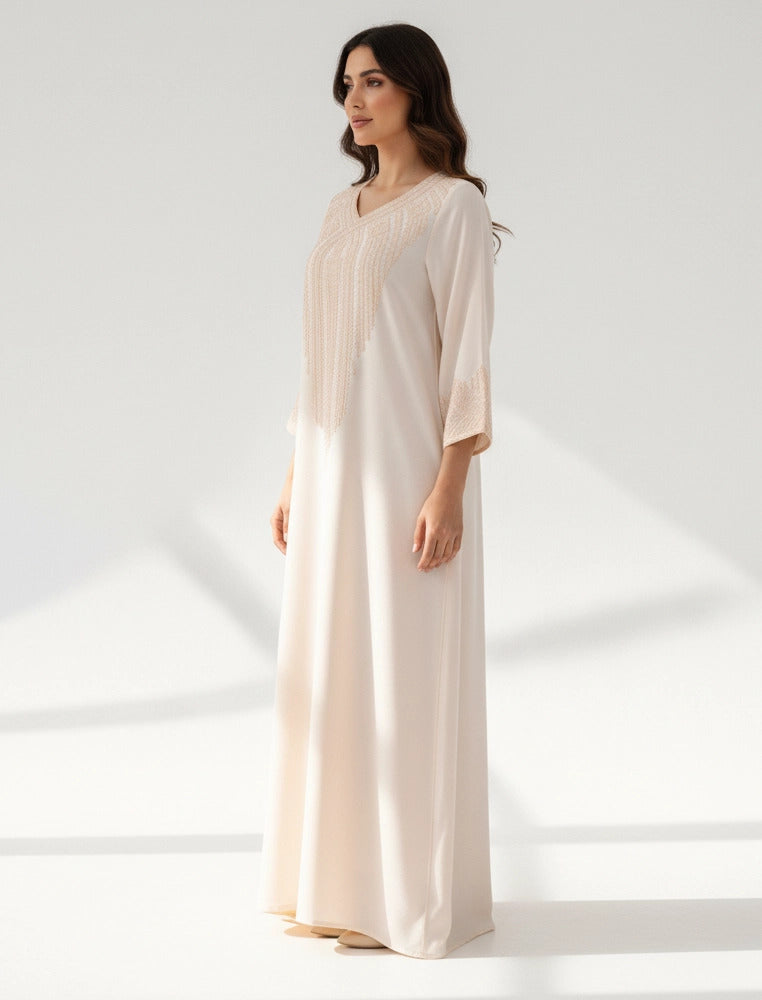 Serene Elegance Jalabiya