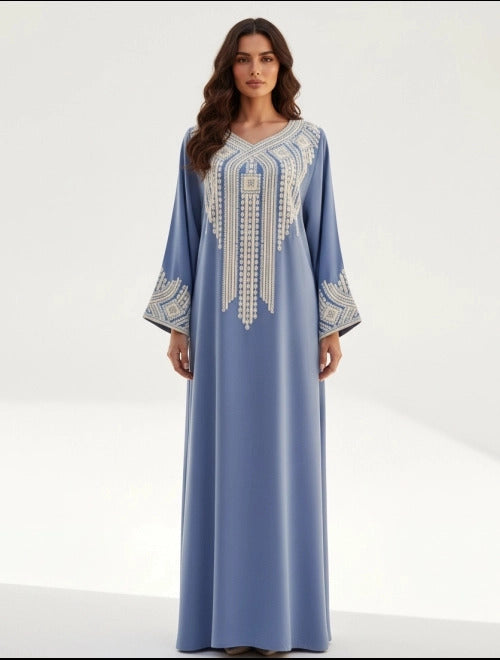 Serene Elegance Jalabiya