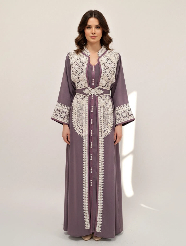 Embroidered Multicolor Bishet.
