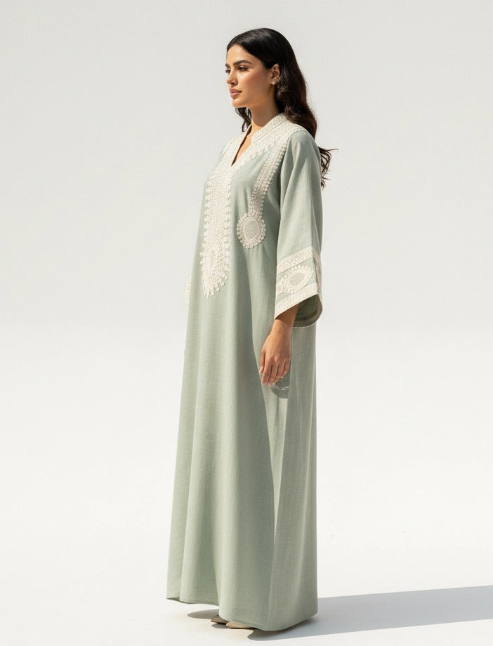 The Modern Nomad Abaya.