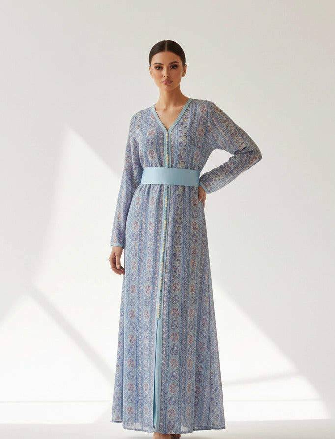 Botanical Whisper Kaftan.