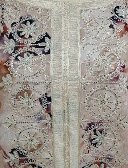 Embroidered Elegance Maxi