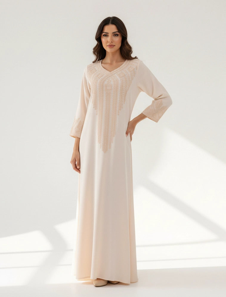 Serene Elegance Jalabiya