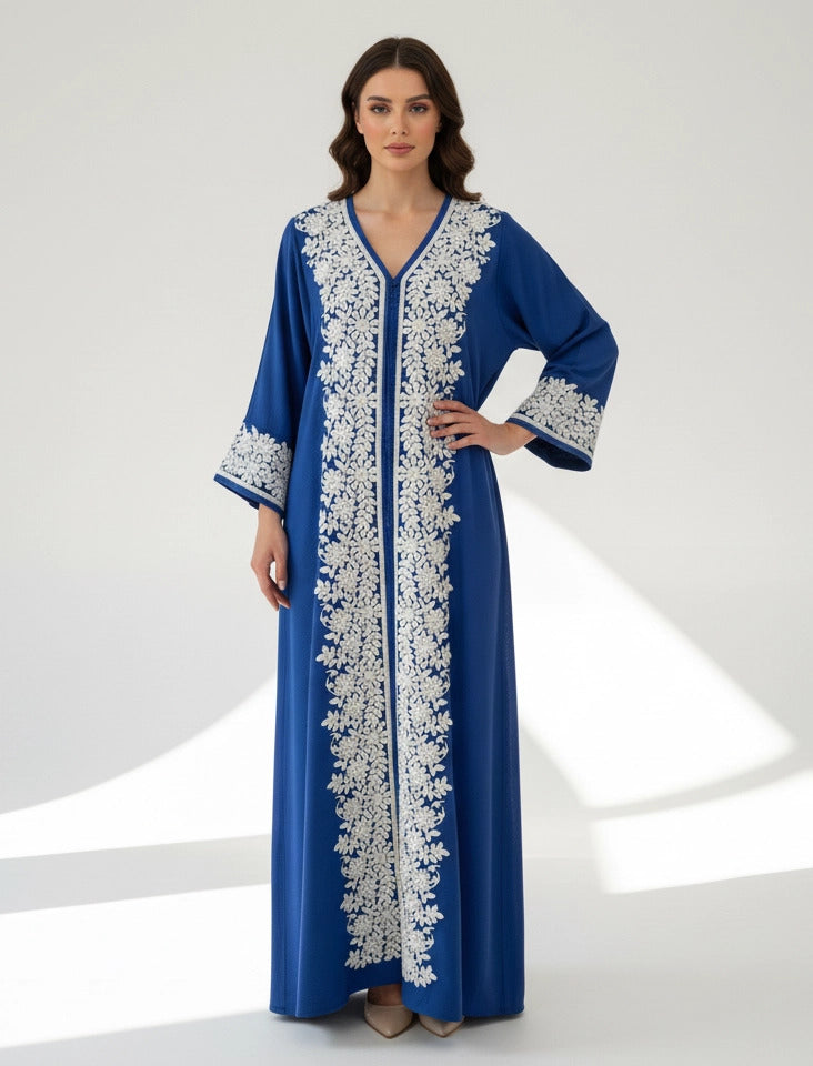 Floral Lattice Maxi