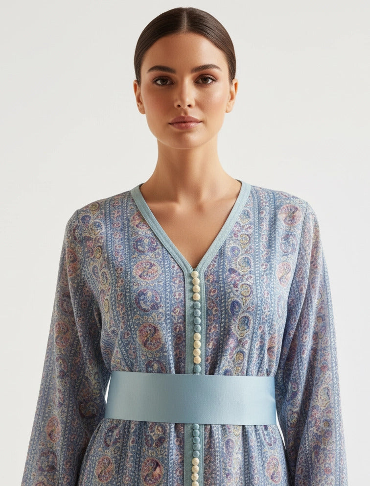 Botanical Whisper Kaftan.