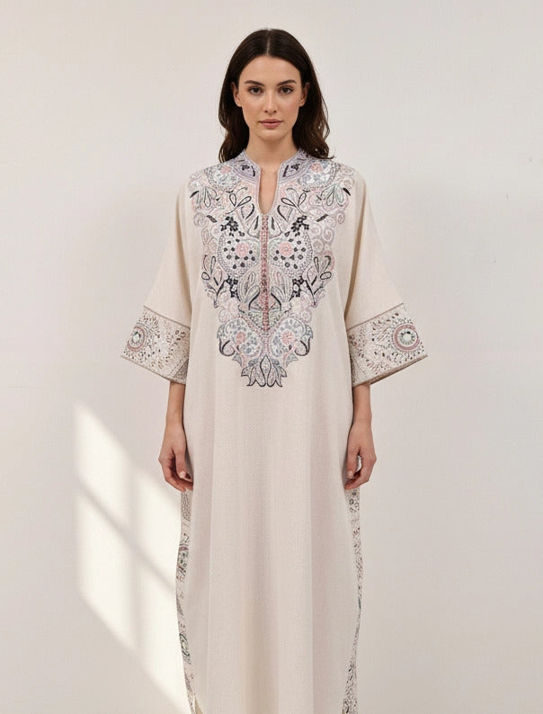 Majestic Threadwork Maxi