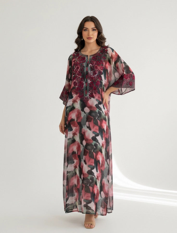 Vintage Rose Jalabiya
