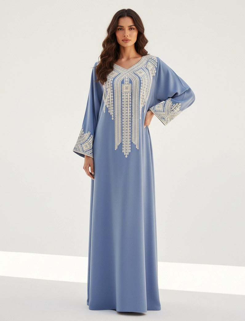 Serene Elegance Jalabiya