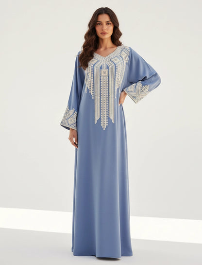 Serene Elegance Jalabiya