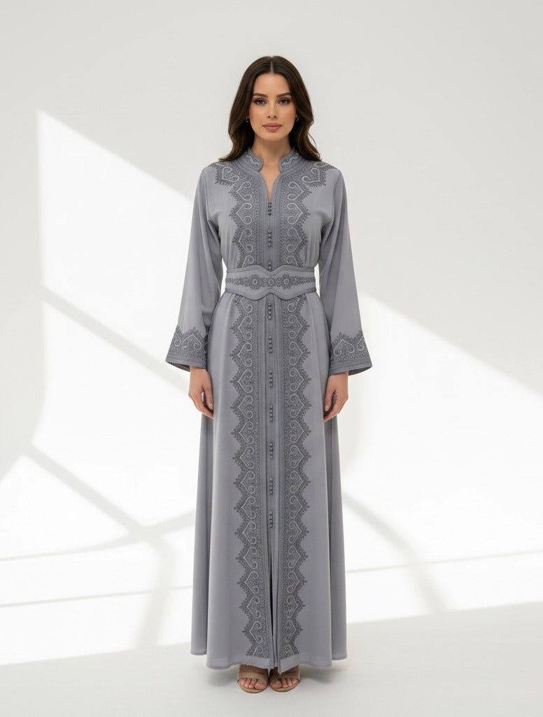 High Neck Kaftan