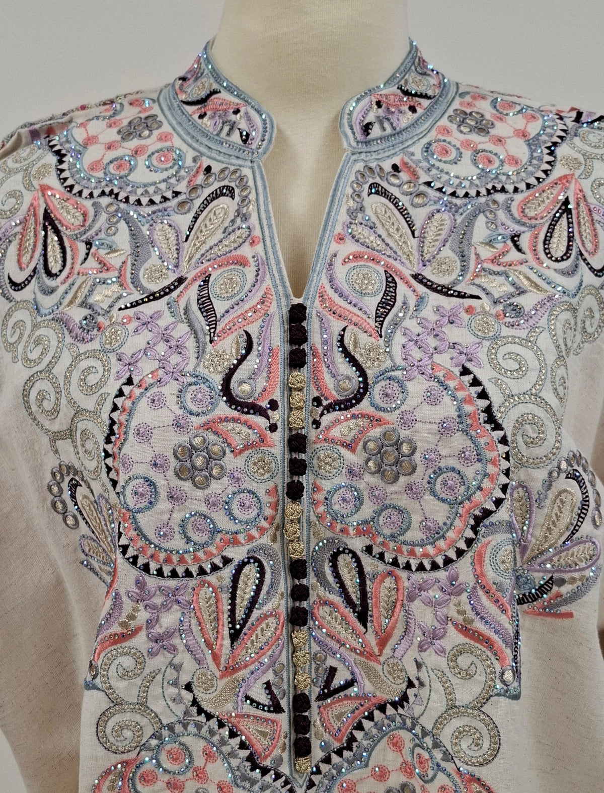 Majestic Threadwork Maxi