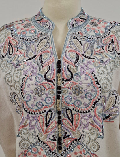 Majestic Threadwork Maxi