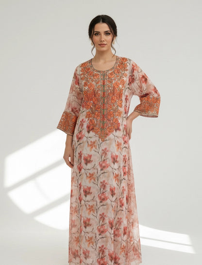 Vintage Rose Jalabiya
